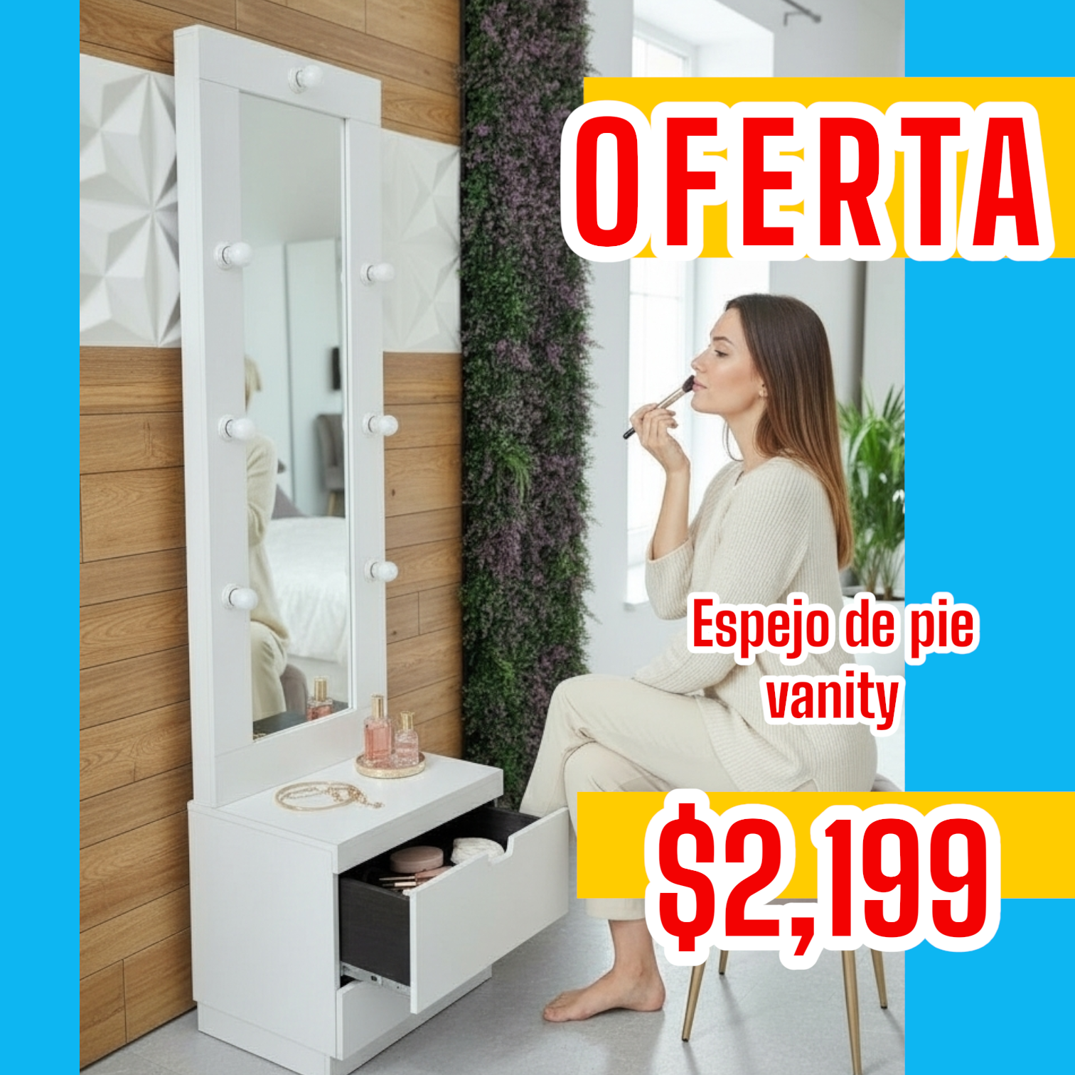 OFERTAS..... ESPEJO DE PIE